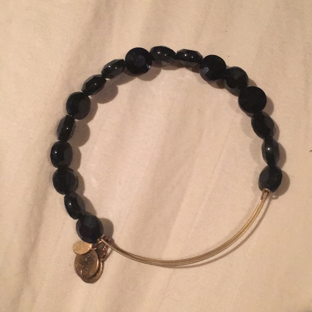 COPY - Black beaded alex and ani bracelet